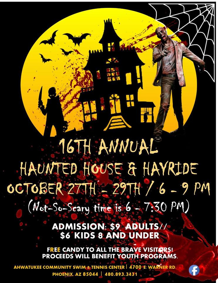 Fountain Hills Halloween 2019
 16th Annual Haunted House & Hayride – Family Fun AZ