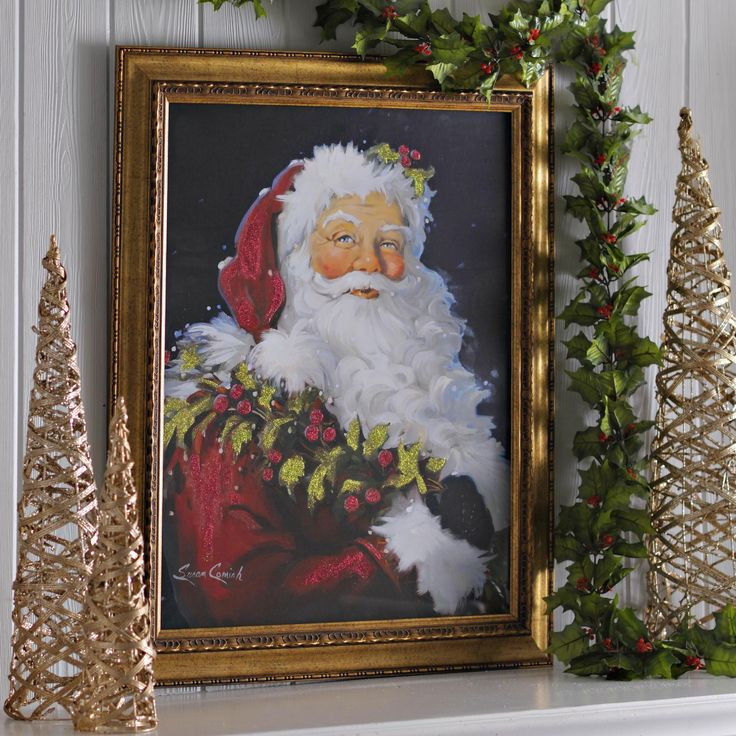 Framed Christmas Wall Art
 1000 images about Decorating for Christmas on Pinterest