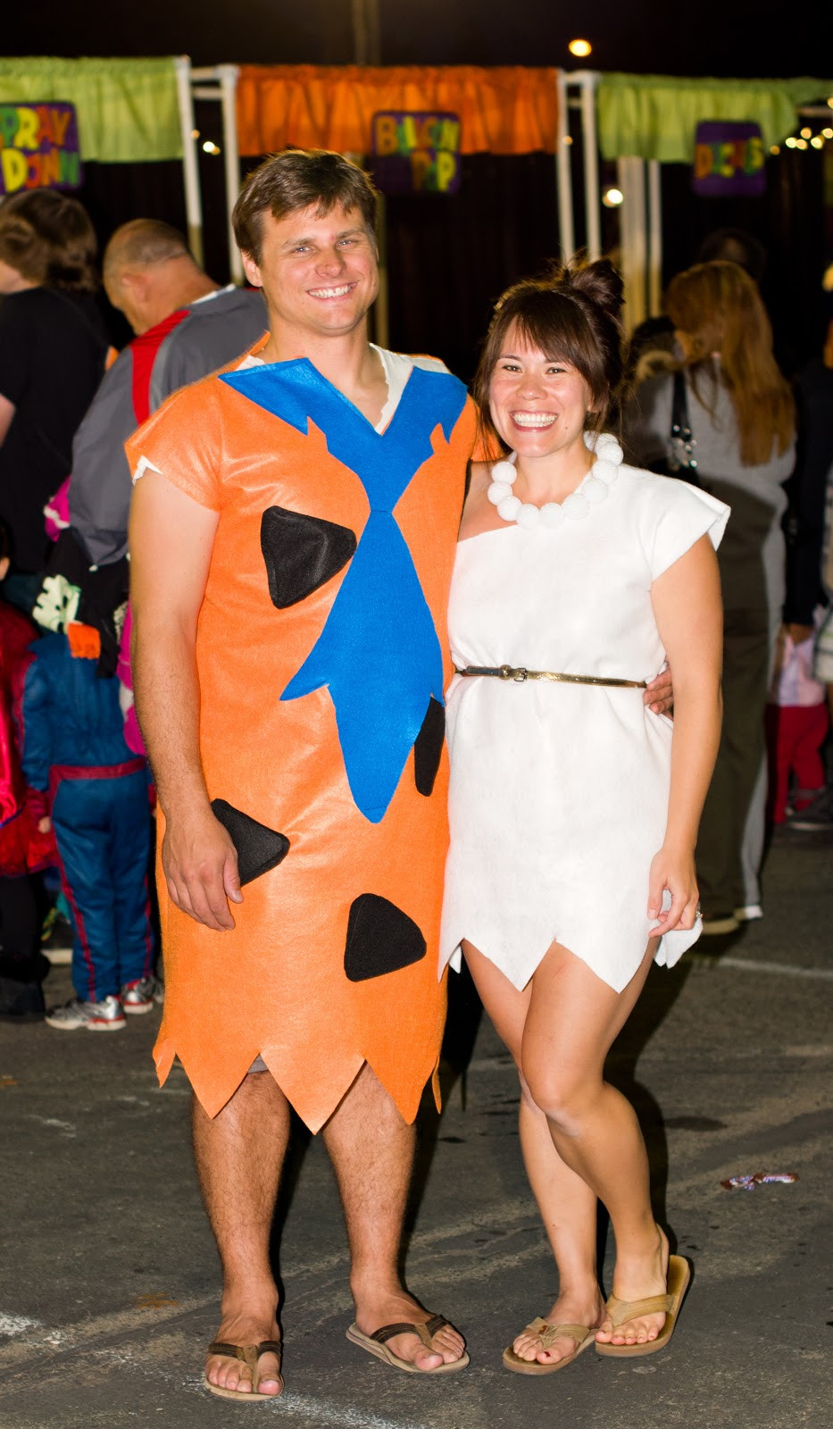 Fred Flintstone Costume DIY
 Domestic Fashionista Fred and Wilma Flintstone Couple s