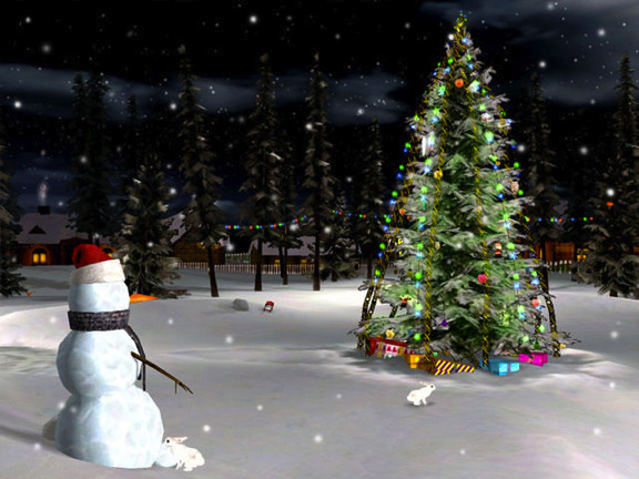 Free 3D Christmas Wallpaper
 Animated Christmas Wallpapers and Screensavers for Your