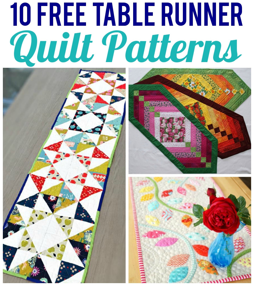 Free Christmas Table Runner Patterns
 10 FREE Table Runner Quilt Patterns You ll Love