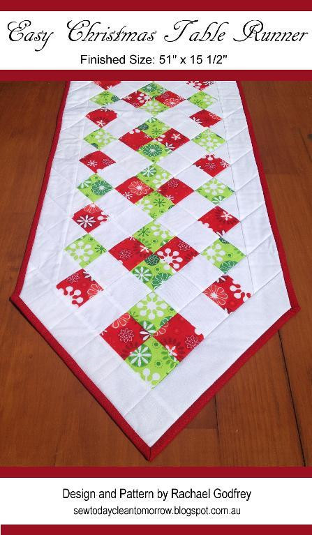 Free Christmas Table Runner Patterns
 7 Free Table Runner Patterns to Dress Up Your Home