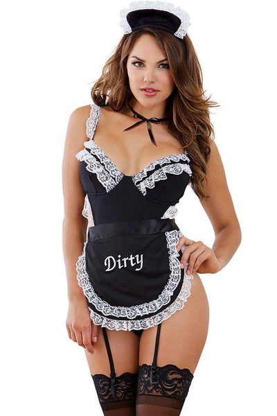 French Maid Costume DIY
 Dirty French Maid Costume