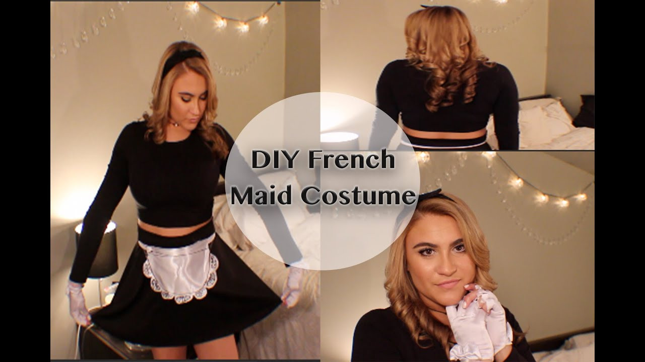 French Maid Costume DIY
 DIY FRENCH MAID COSTUME