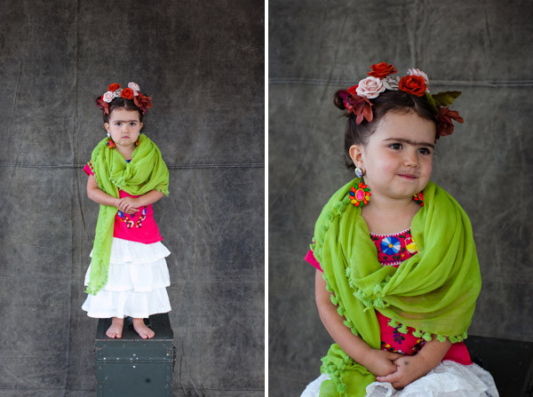 Frida Kahlo Costume DIY
 Little Artists Costumes