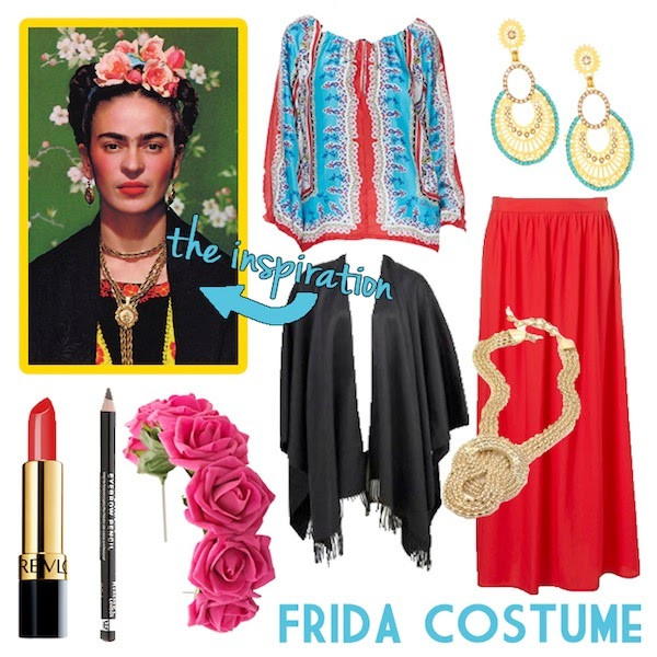 Frida Kahlo Costume DIY
 October 2014