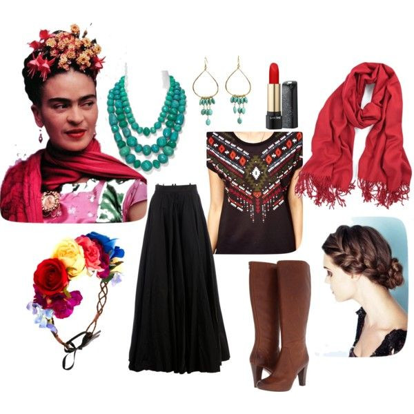 Frida Kahlo Costume DIY
 25 best Frida kahlo costume ideas on Pinterest