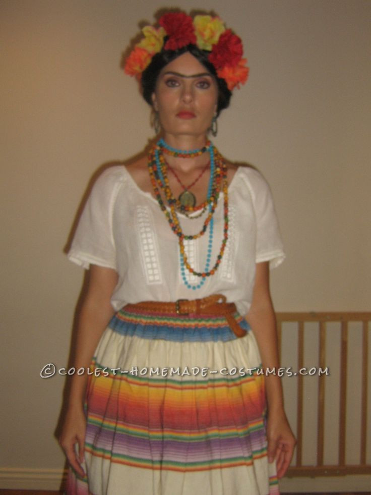 Frida Kahlo Costume DIY
 Pinterest • The world’s catalog of ideas