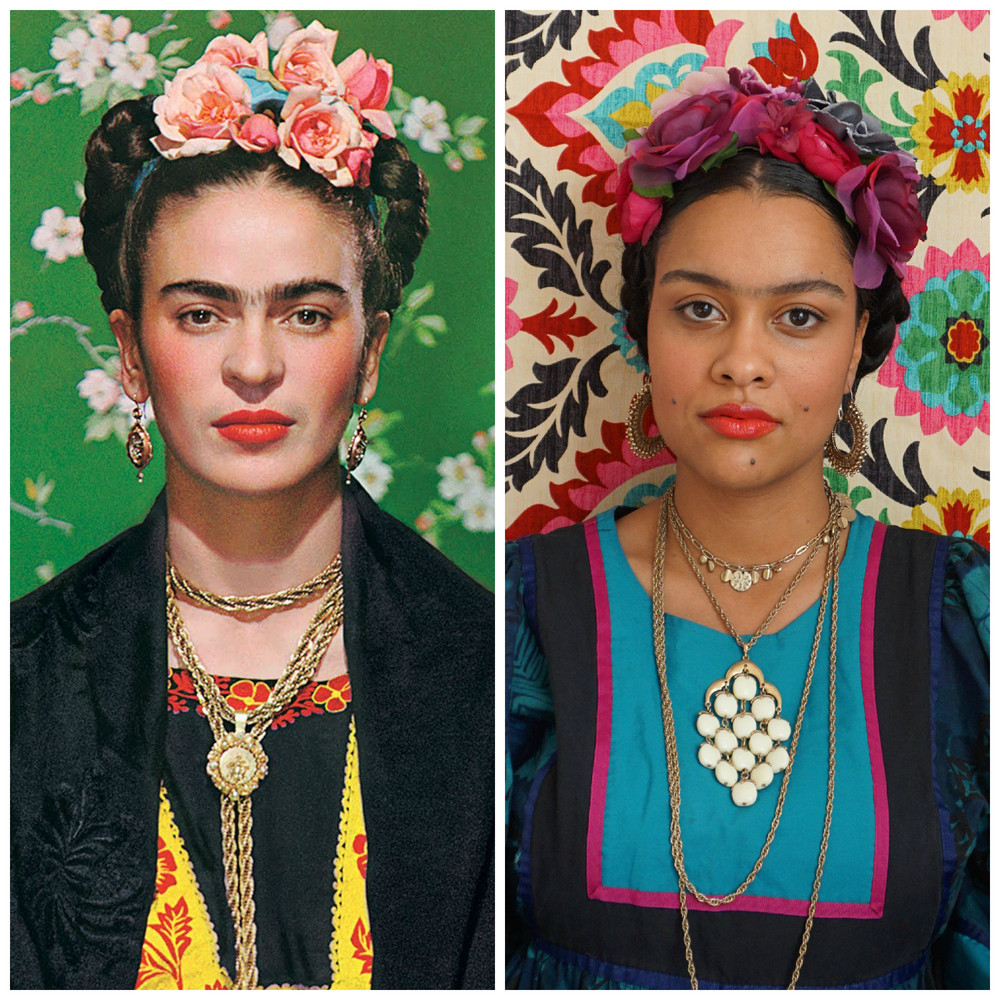 Frida Kahlo Costume DIY
 DIY LAST MINUTE COSTUME FRIDA KAHLO — KRYSTLE DESANTOS
