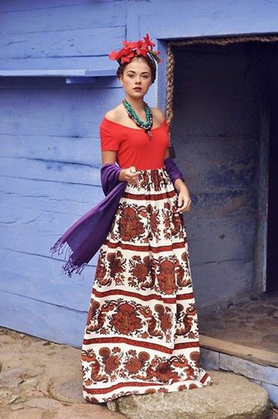 Frida Kahlo Costume DIY
 Crafts Numbers and Costumes on Pinterest