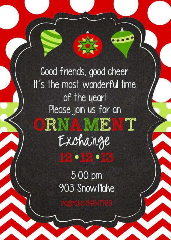 Friend Christmas Party Ideas
 Best 25 Christmas party invitations ideas on Pinterest