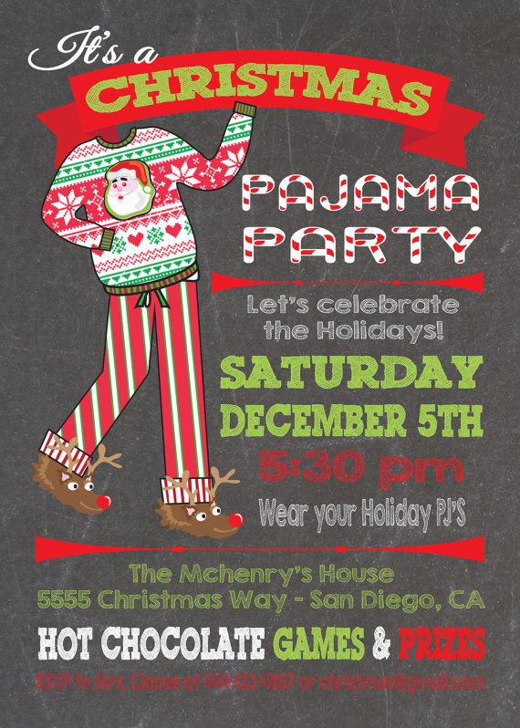 Friends Christmas Party Ideas
 Best 25 Christmas party invitations ideas on Pinterest