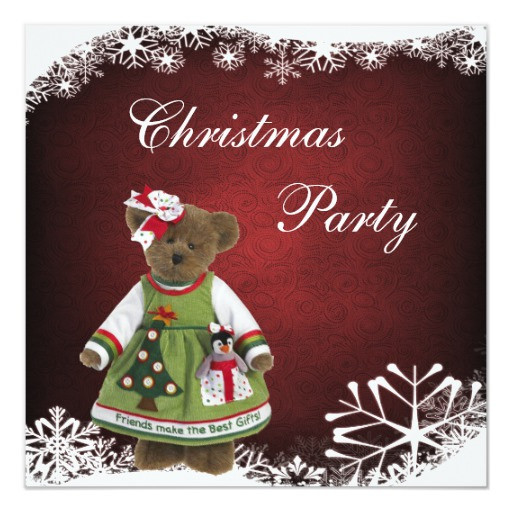 Friends Christmas Party Ideas
 Friends Make the Best Gifts Bear Christmas Party