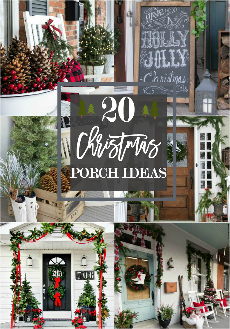 Front Porch Christmas Decorations
 20 Beautiful Christmas Porch Ideas