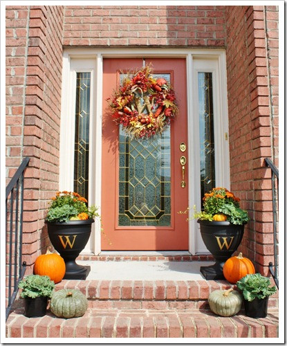 Front Porch Fall Decorating Ideas
 Fall Porch Decorating Ideas
