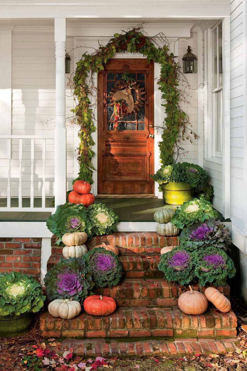 Front Porch Fall Decorating Pictures
 Front Porches That Have Us So Ready for Fall Southern Living