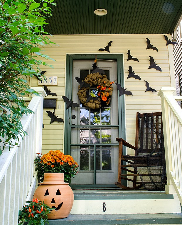 Front Porch Halloween Decorations
 Halloween Home Decor