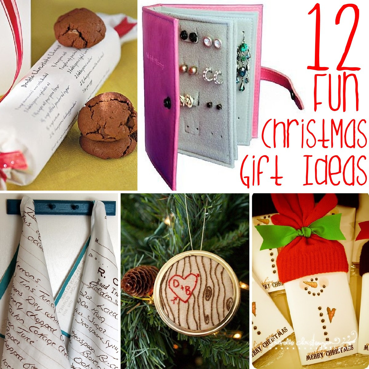 Fun Christmas Gift Ideas
 12 Fun Christmas Gift Ideas The Scrap Shoppe