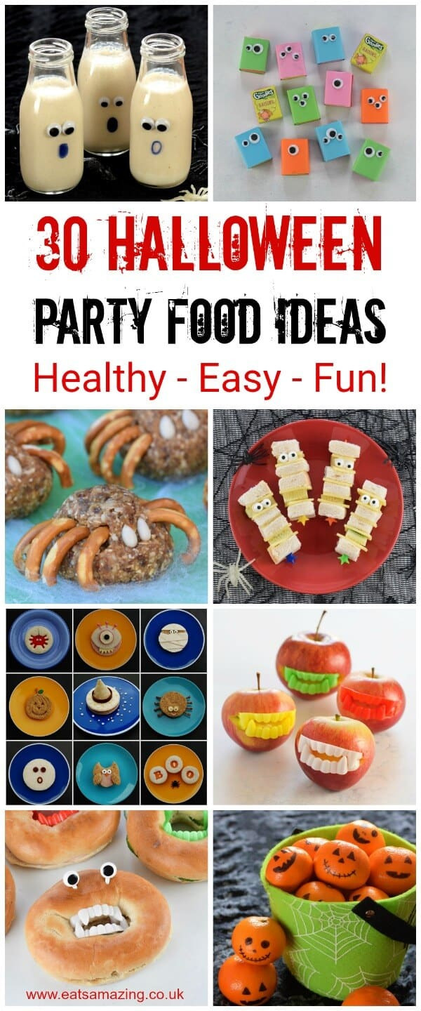 Fun Halloween Party Food Ideas
 30 Healthy Halloween Party Food Ideas for Kids