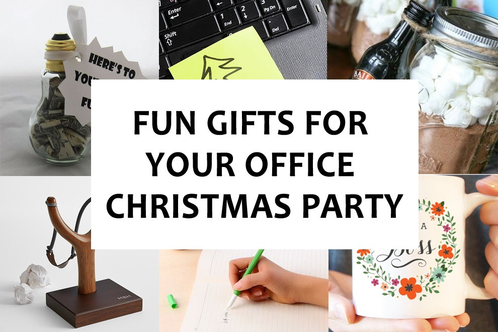 Fun Office Christmas Party Ideas
 Fun Gifts for Your fice Christmas Party Bonjourlife