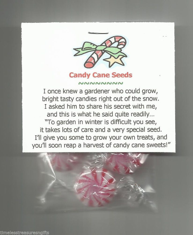 Funny DIY Christmas Gifts
 NEW Candy Cane Seeds Novelty Gag Gift Stocking Stuffer