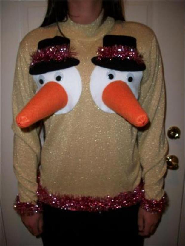 Funny DIY Ugly Christmas Sweaters
 modanna bra funny christmas sweaters Dump A Day