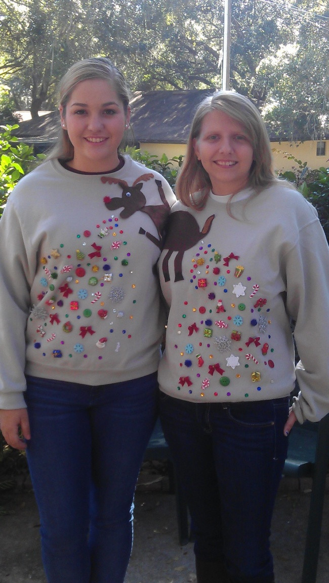 Funny DIY Ugly Christmas Sweaters
 15 Do It Yourself Ugly Christmas Sweaters Oh My Creative