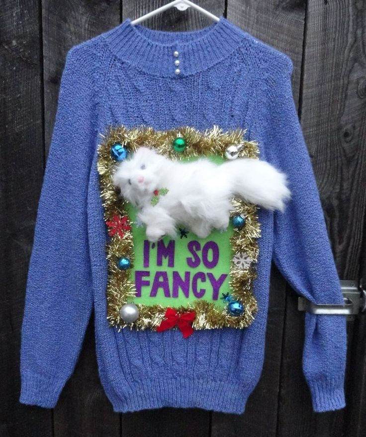 Funny DIY Ugly Christmas Sweaters
 25 best ideas about Funny Ugly Christmas Sweaters on