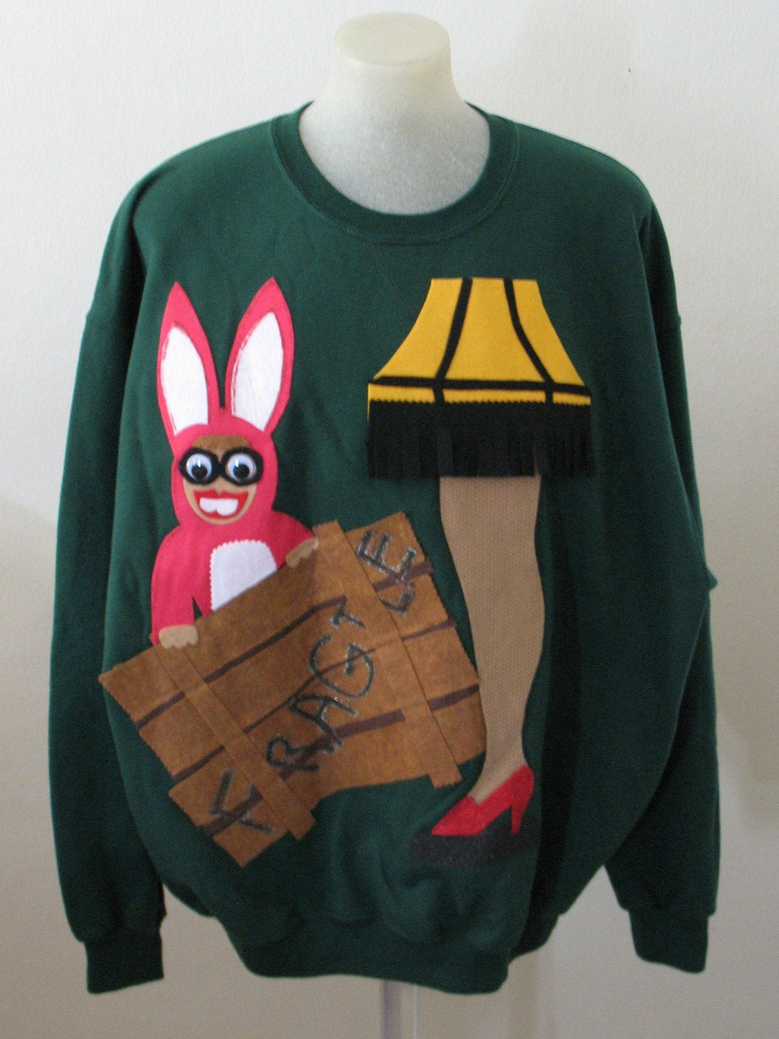 Funny DIY Ugly Christmas Sweaters
 Items similar to Funny Hillarious Ugly Christmas Sweater A