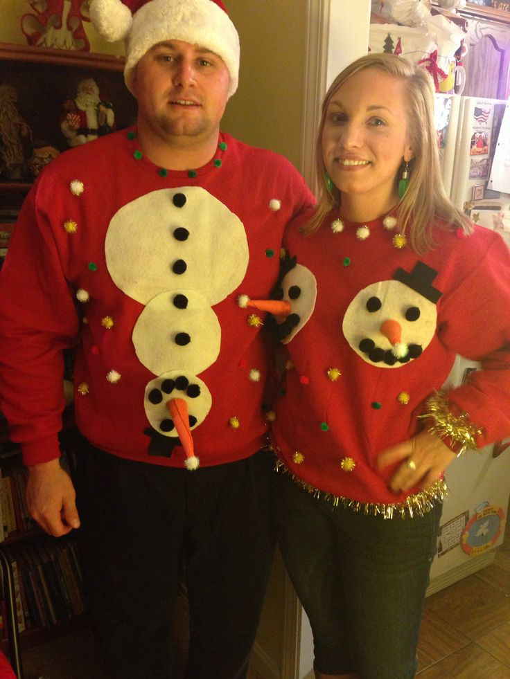 Funny DIY Ugly Christmas Sweaters
 25 unique Homemade ugly christmas sweater ideas on