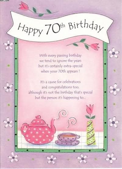 Funny Verses For 70 Year Old Birthday Card
 70th birthday cards 400×556 pixels Craft