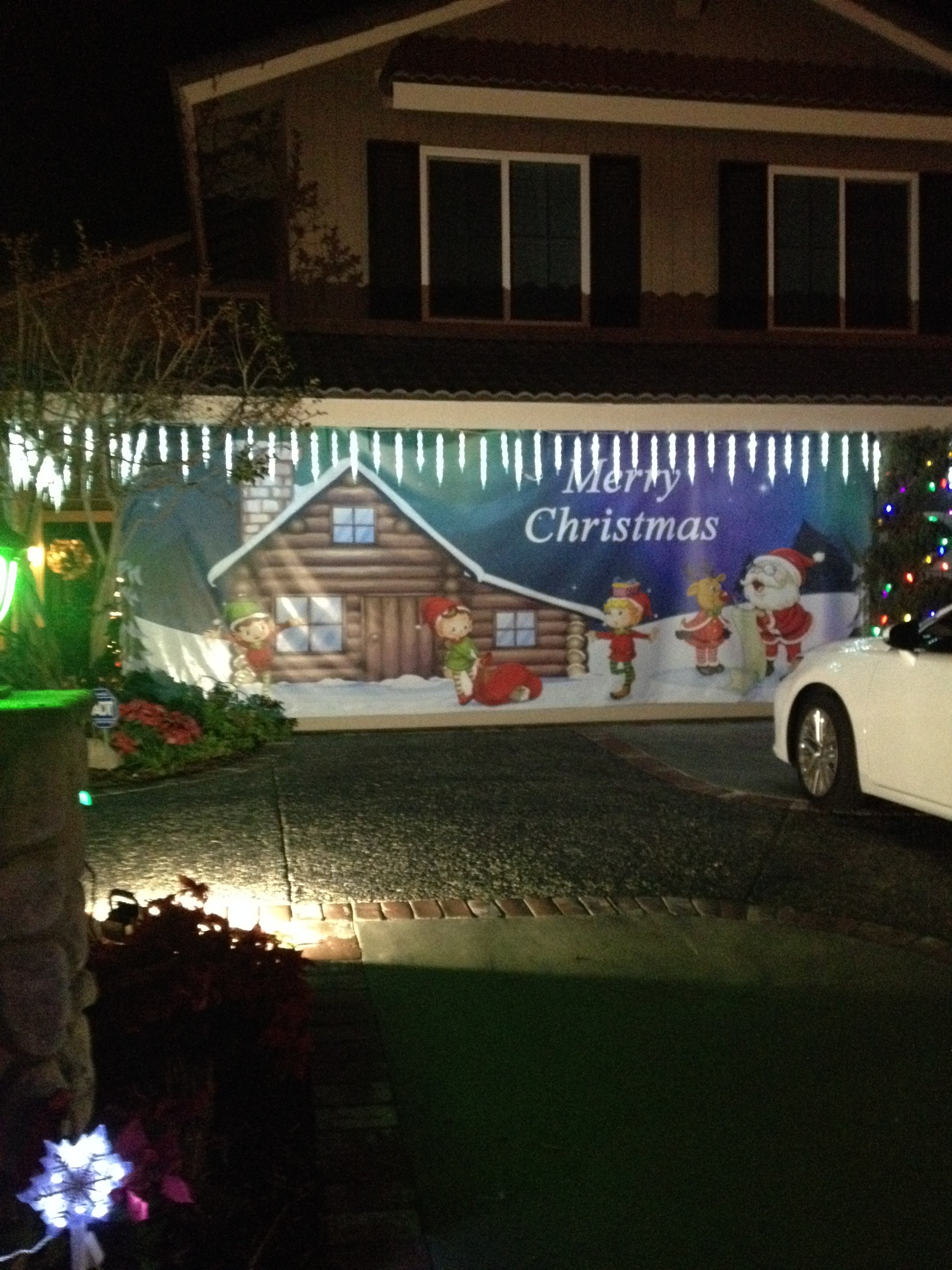 Garage Christmas Decorations
 Christmas Lights on Parade Entry Systems Entry Systems