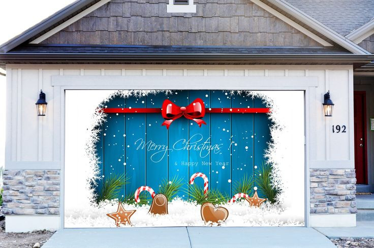 Garage Door Christmas Decals
 38 best Christmas decorations for garage door images on