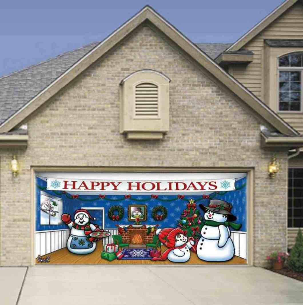 Garage Door Christmas Decorating Ideas
 christmas garage door decor