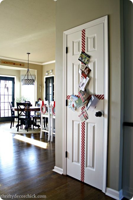 Garage Door Christmas Wrap
 1000 ideas about Christmas Card Display on Pinterest