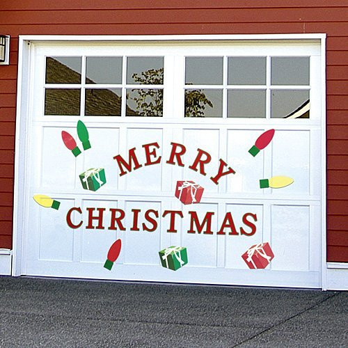 Garage Door Christmas Wrap
 Unusual Christmas Gifts and Decorations for a Festive Home