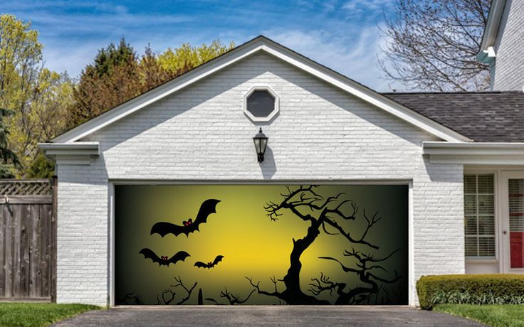 Garage Door Halloween Decoration
 25 best ideas about Halloween Garage Door on Pinterest