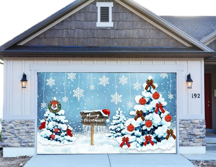 Garage Doors Christmas Decorations
 38 best Christmas decorations for garage door images on