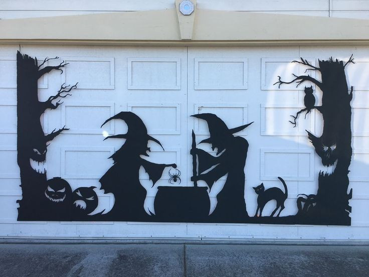 Garage Halloween Decorations
 Best 25 Halloween garage door ideas on Pinterest
