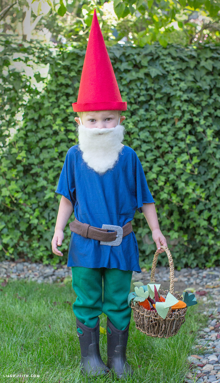Garden Gnome Costume DIY
 DIY Gnome Costume Lia Griffith