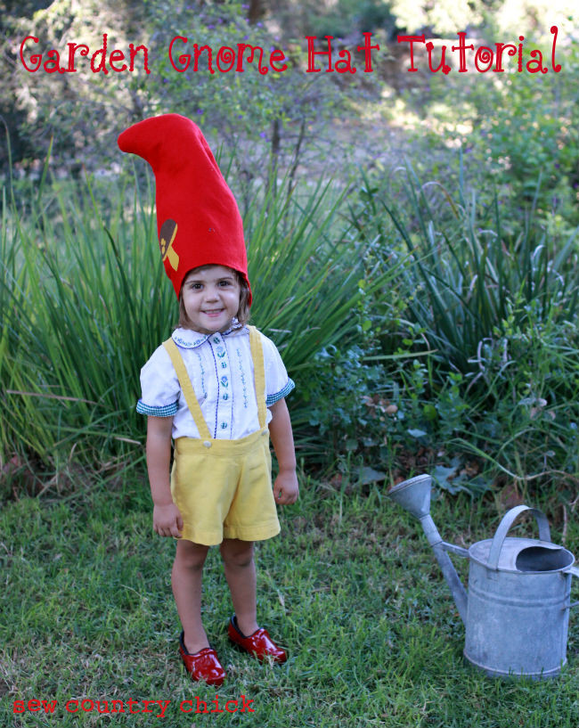 Garden Gnome Costume DIY
 Garden Gnome Hat Tutorial