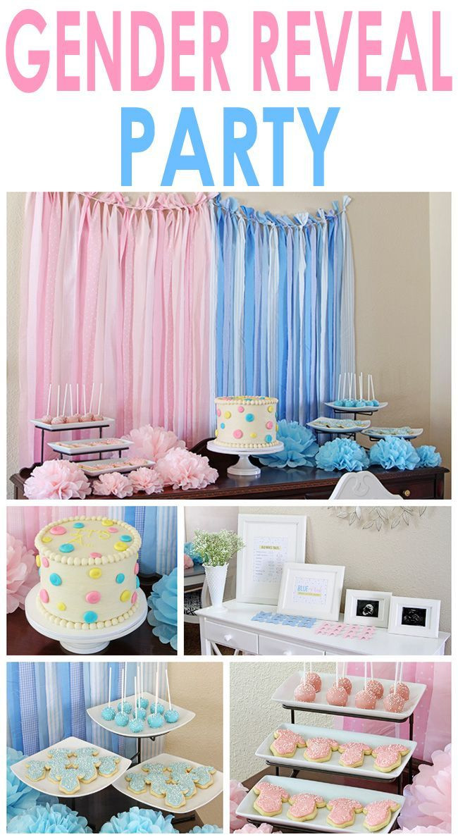 Gender Reveal Party Ideas For Family
 1000 images about Gender Reveal Party Ideas on Pinterest