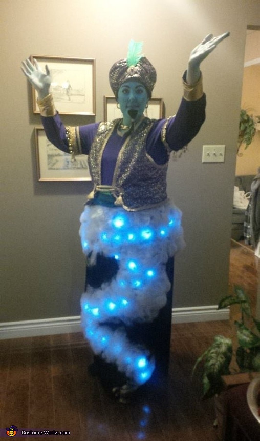 Genie Lamp Halloween Costume
 Creative DIY Genie Costume 3 3