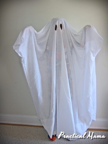 Ghost Costume DIY
 Ghost costume for kids DIY