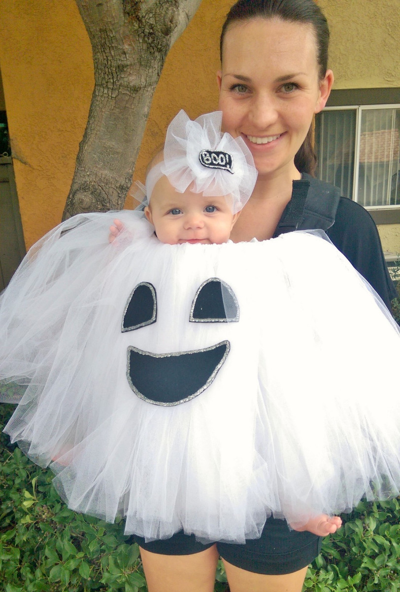 Ghost Costume DIY
 DIY Ghost Babywear Costume – Wrighting it Down