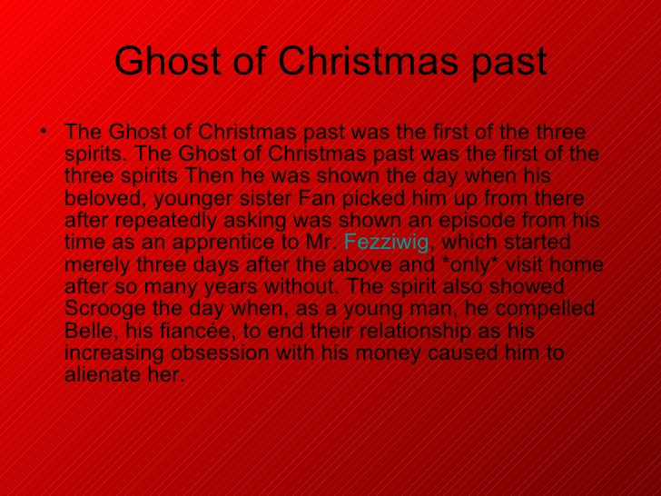 Ghost Of Christmas Past Quotes
 A christmas carol characters