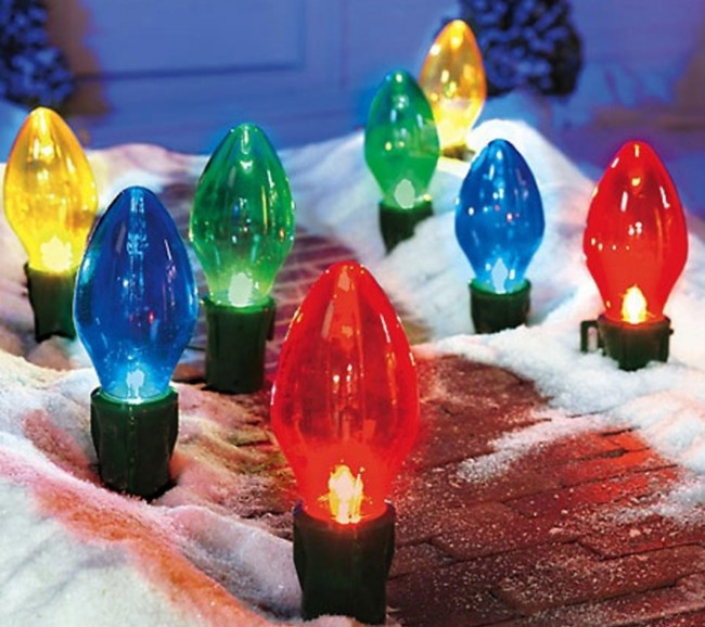 Giant Outdoor Christmas Ornaments
 Fancy Giant Bulb Outdoor Christmas Lights Ornaments