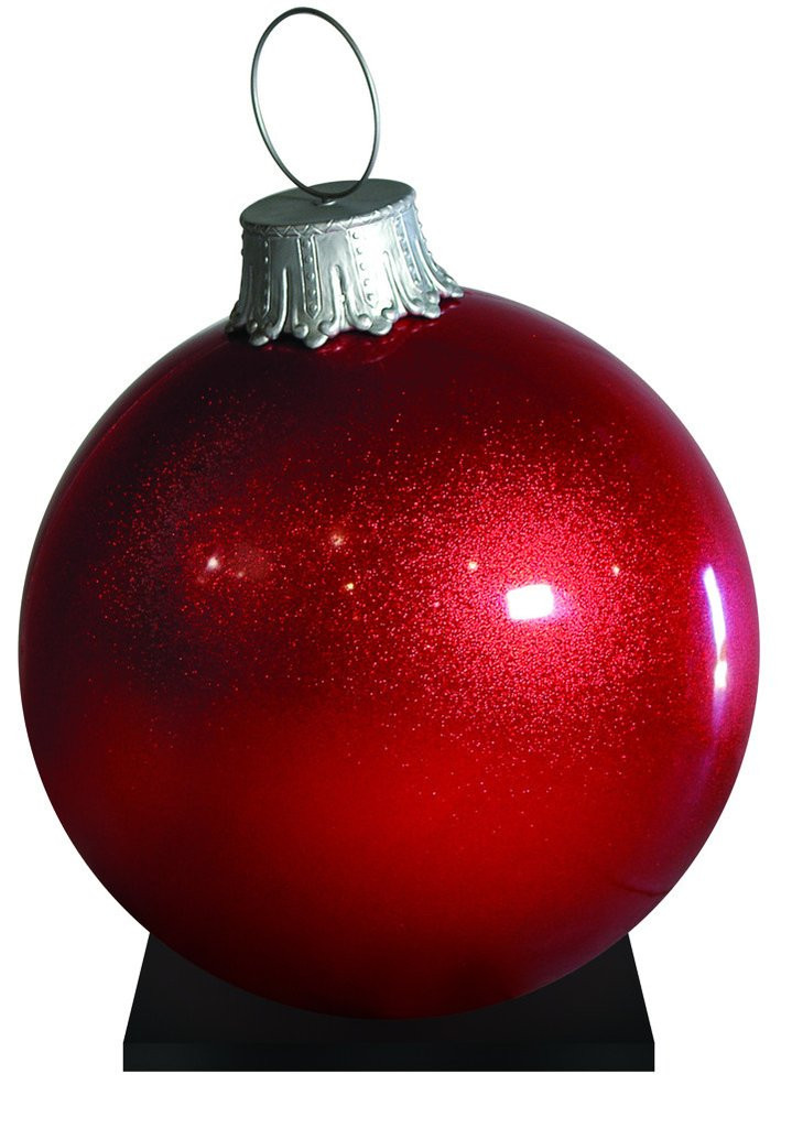 Giant Outdoor Christmas Ornaments
 4 Ball Giant Ornament Stack