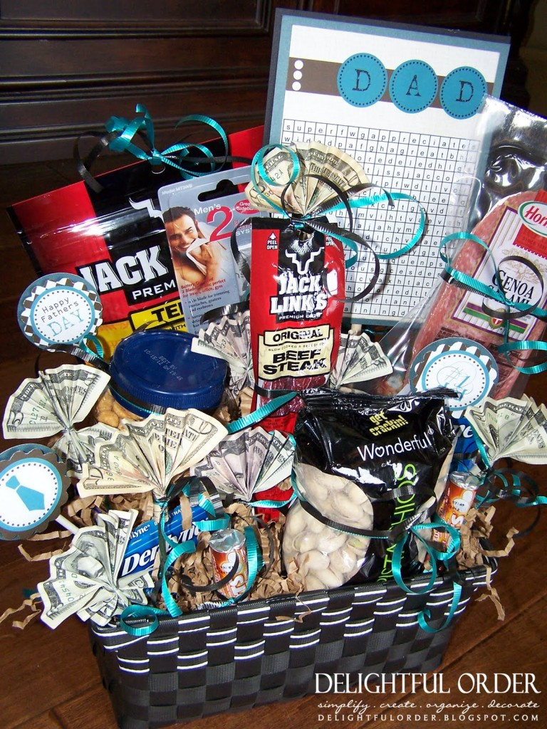 Gift Basket Ideas For Him
 DIY Valentine s Day Gift Baskets For Him Darling Doodles
