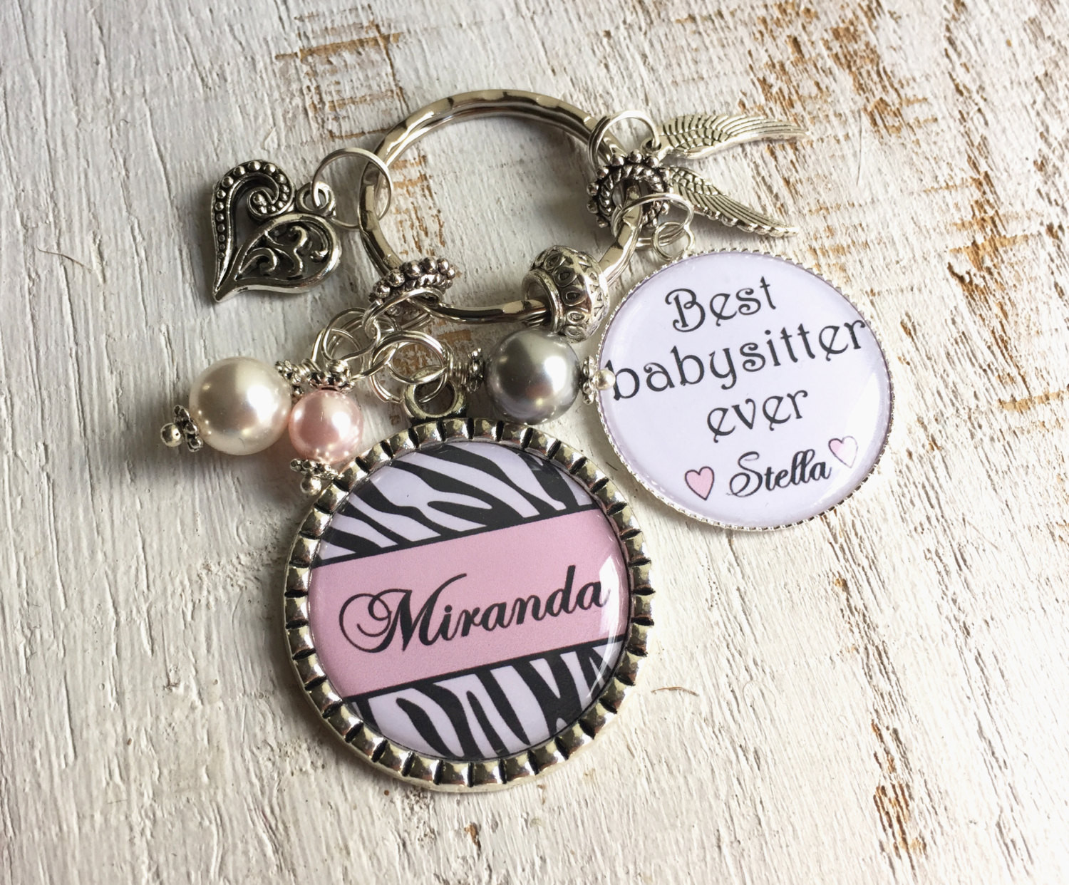Gift Ideas For Babysitter
 Babysitter Gift Nanny Gift Ideas PERSONALIZED Keychain or